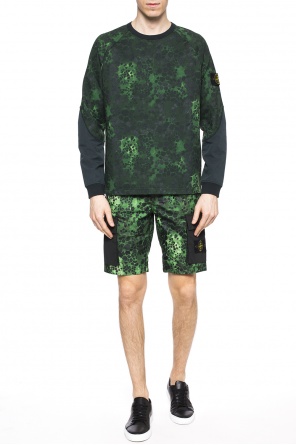 Patterned shorts with logo, zdjęcie 2 Patterned shorts with logo od Stone Island